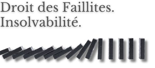 Droit des Faillites. Insolvabilité domenech delsors advocats